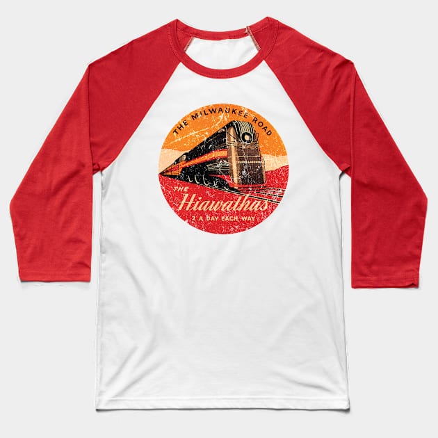 The Hiawathas Baseball T-Shirt by MindsparkCreative